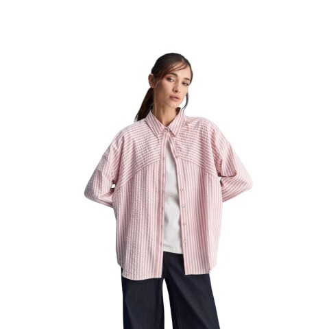 CAMISA VELERISTA S-XXL ROSA VIEJO