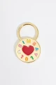 LLAVERO CANDADO LOGO CANDY Oro