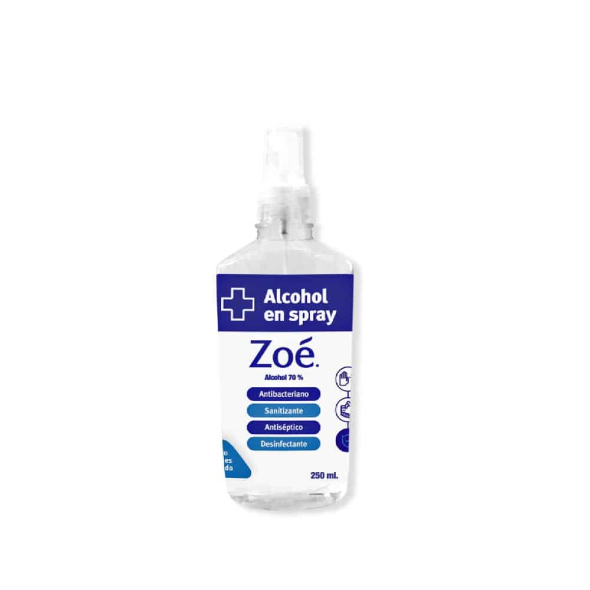 Alcohol en Spray Zoé 250ml 