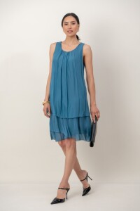 VESTIDO AMAPOLA Petróleo