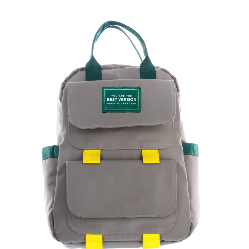 Mochila Miss Carol BEST colores combinados Gris