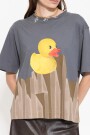 REMERA DUCK Gris