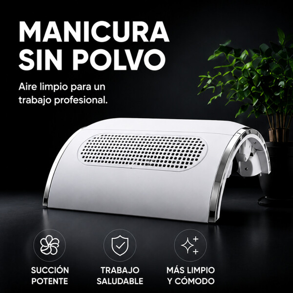 Aspiradora Polvo Uñas Extractor Colector Manicura Premium Aspiradora Polvo Uñas Extractor Colector Manicura Premium