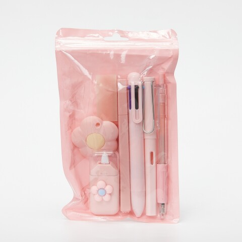 SET PARA MAQUILLAJE DE 7 PIEZAS (FLOR DE CEREZO ROSA) SET PARA MAQUILLAJE DE 7 PIEZAS (FLOR DE CEREZO ROSA)