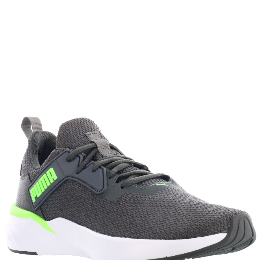 Championes de Hombre Puma Erupter Mns Gris - Amarillo Lima