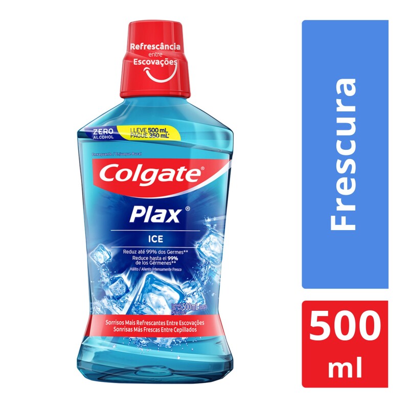 Enjuague Bucal Colgate Plax Ice 500 ML