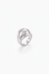 Anillo bold plateado