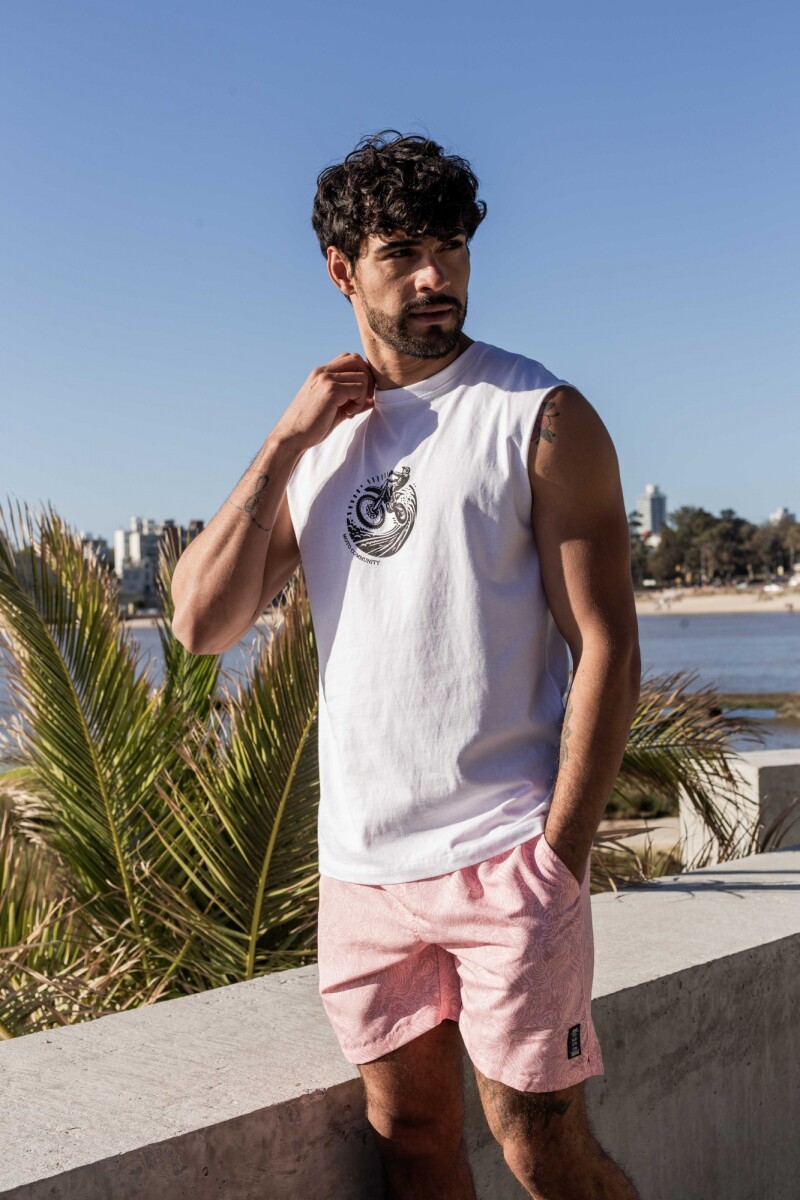 Remera Meteo Blanco