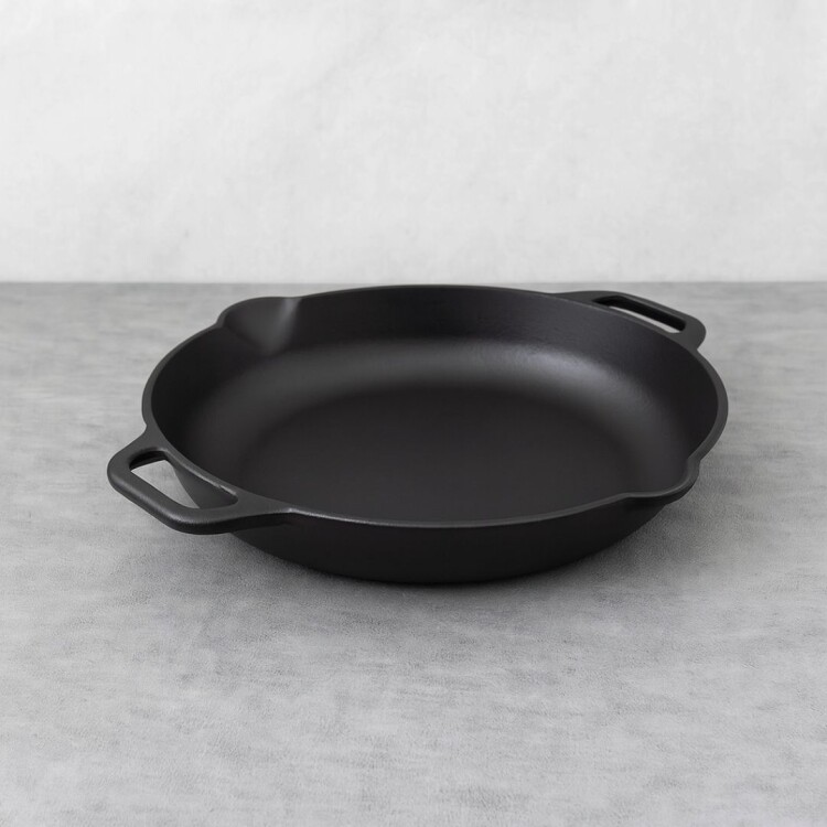 SARTEN HIERRO FUNDIDO CON ASAS 33 CM VICTORIA SARTEN HIERRO FUNDIDO CON ASAS 33 CM VICTORIA