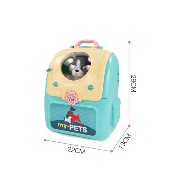 Juguete bañito perrito celeste