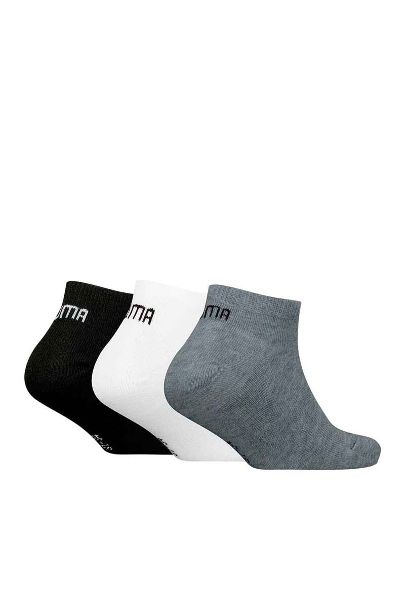MEDIAS PUMA SNAKER 3 PACK Gris