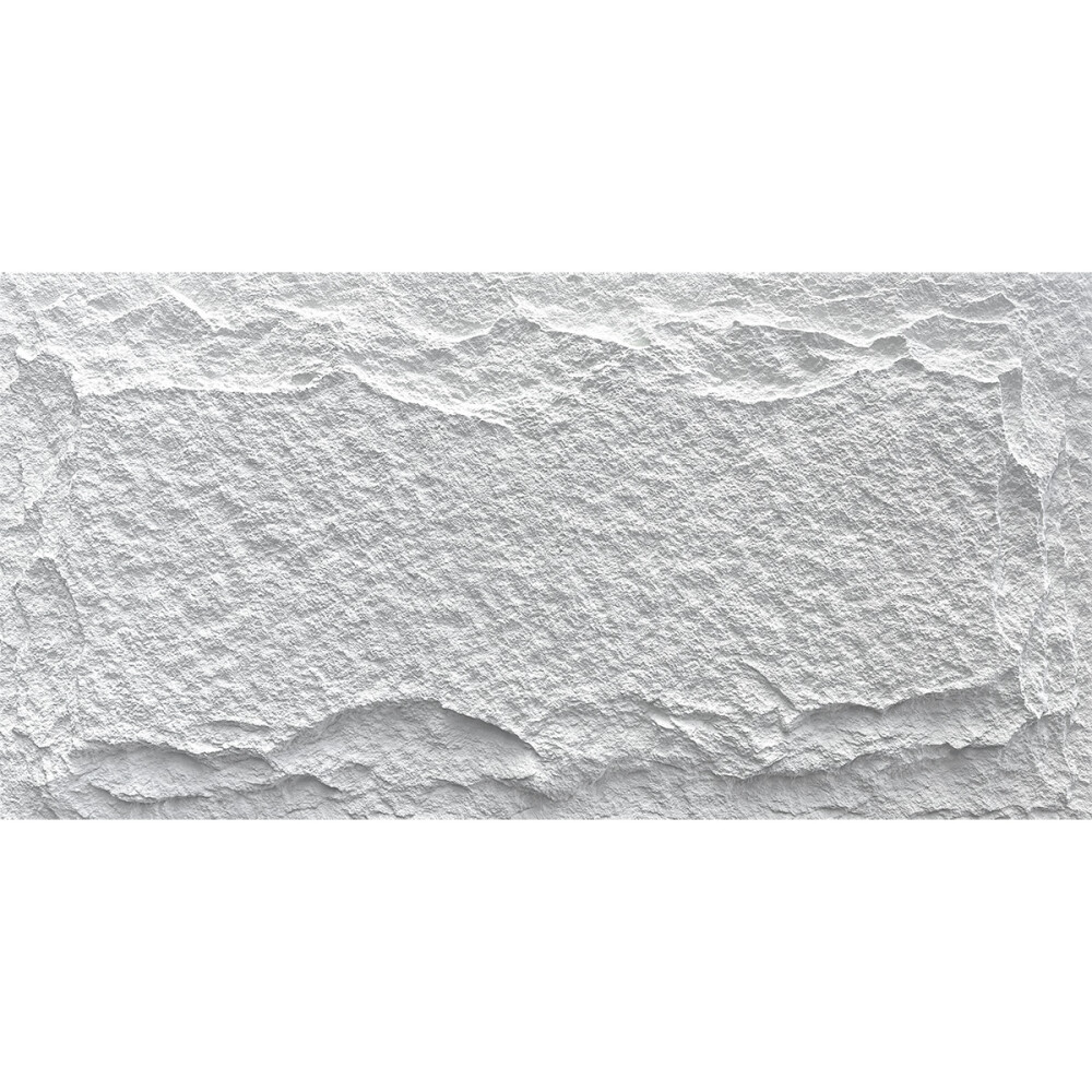 REVESTIMIENTO PARA EXTERIOR DE POLIURETANO IMITACION PIEDRA CEMENT WHITE / PLACA DE 120X60 CM Revestimiento Para Exterior De Poliuretano Imitacion Piedra Cement White / Placa De 120x60 Cm