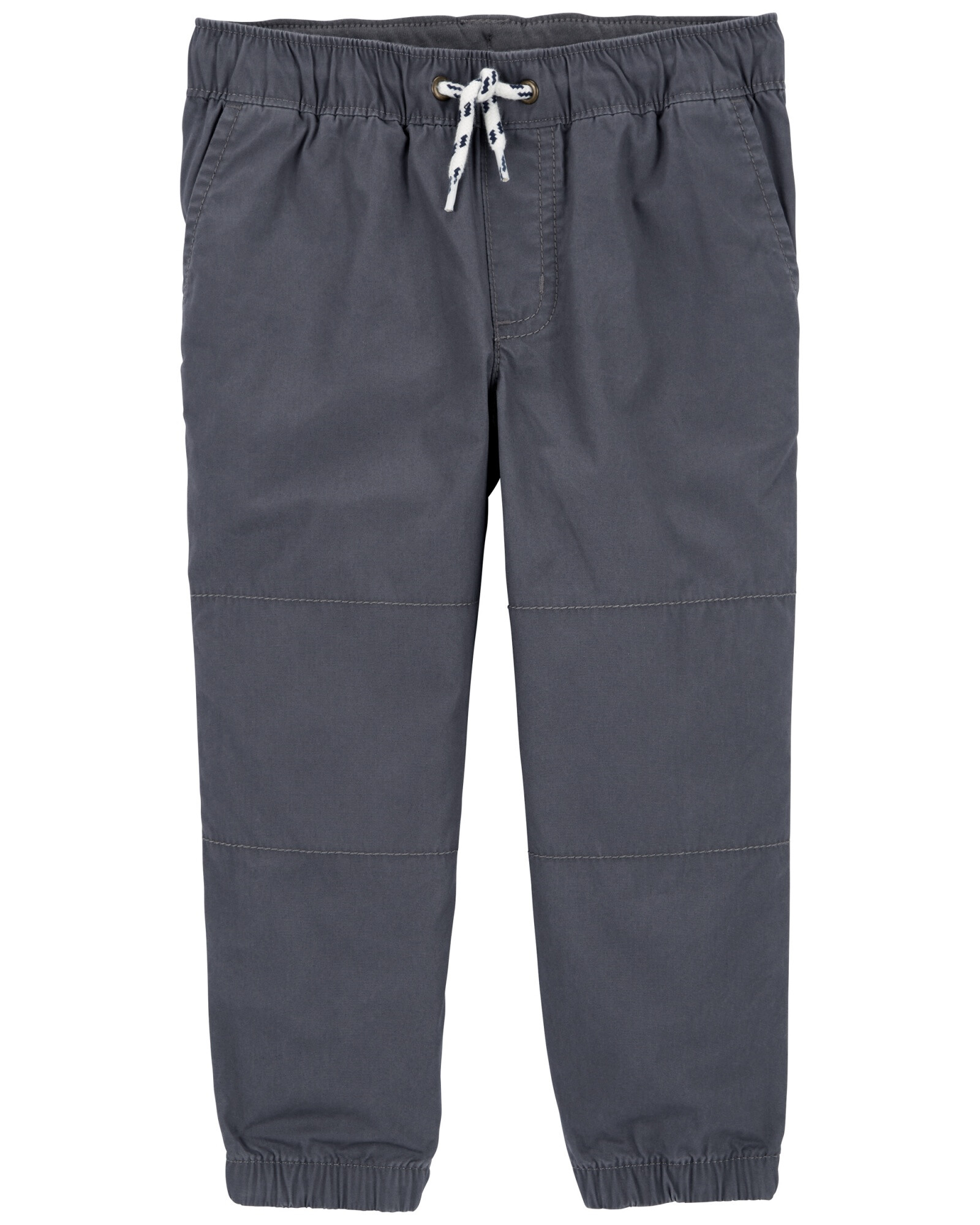 Pantalón de algodón, gris Sin color