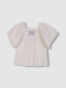 Camiseta Con Bordado Blanco
