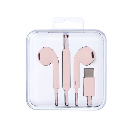 Auriculares tipo-C rosa
