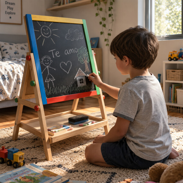 Pizarra Pizarron 2 En 1 Infantil Para Niños Tiza Marcadores Imantada Con Imanes Y Letras Imback Pizarra Pizarron 2 En 1 Infantil Para Niños Tiza Marcadores Imantada Con Imanes Y Letras Imback