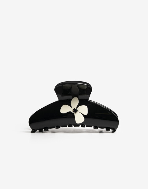 Broche Flores Broche Acrilico Flor - Combinacion Bicolor