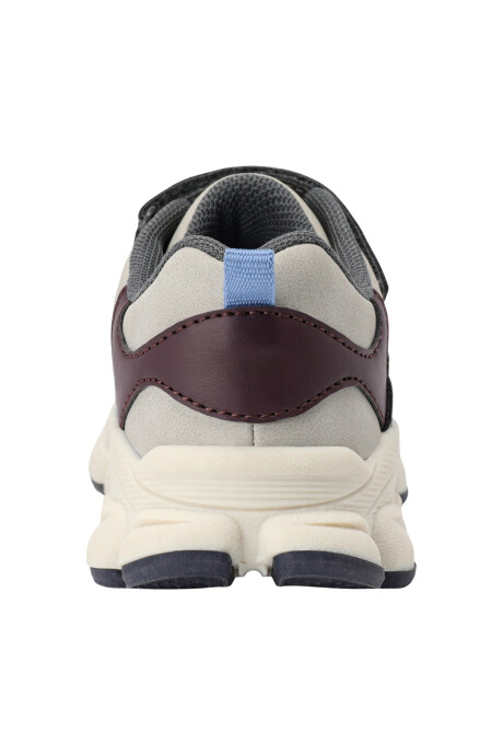 Championes con velcro, diseño colorblock Sin color