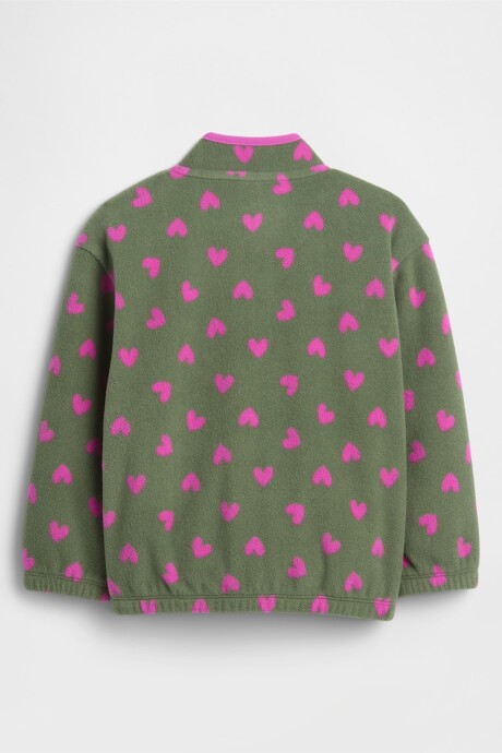 Canguro Con Cierre Polar Toddler Niña Walden Green