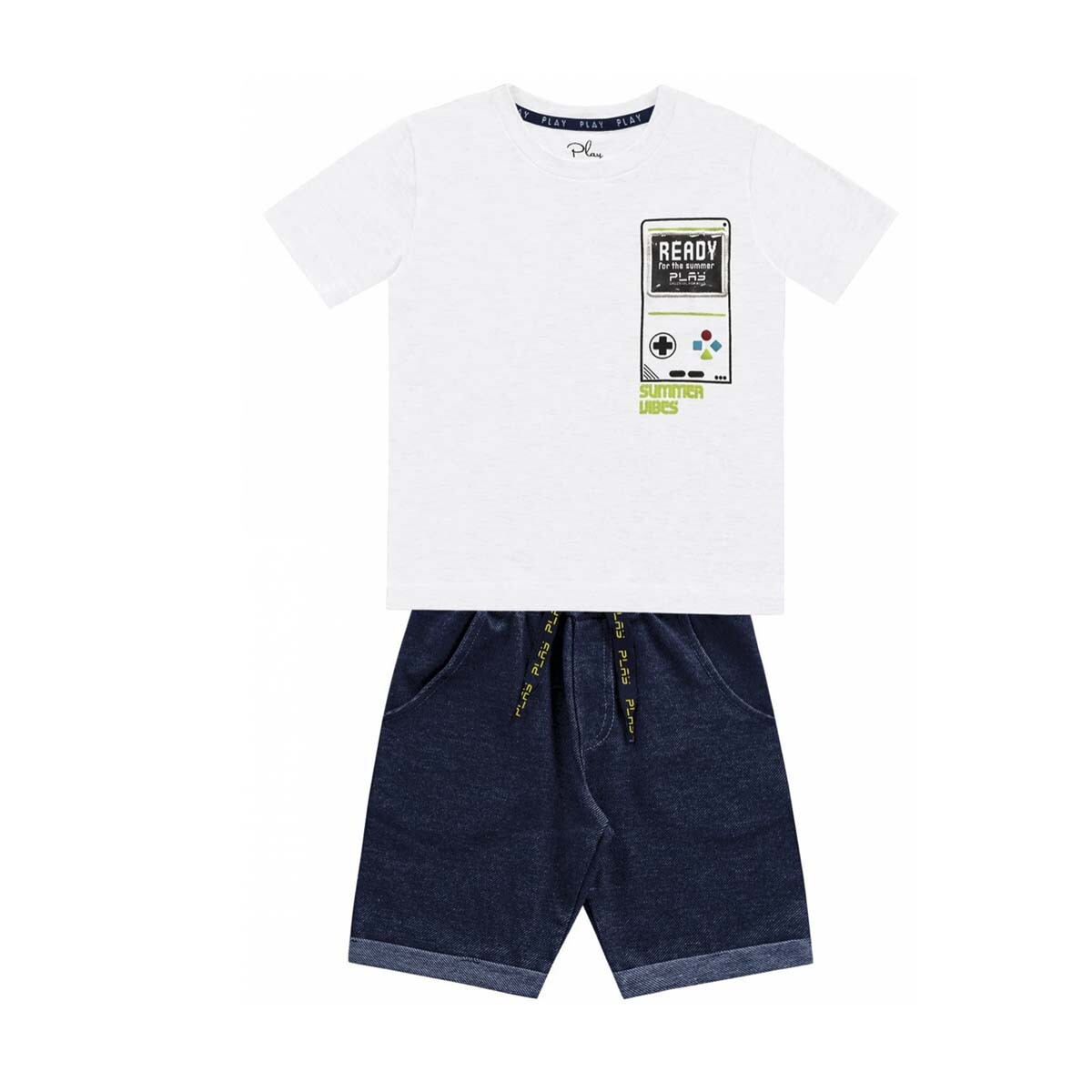 Conjunto remera y bermuda niño 