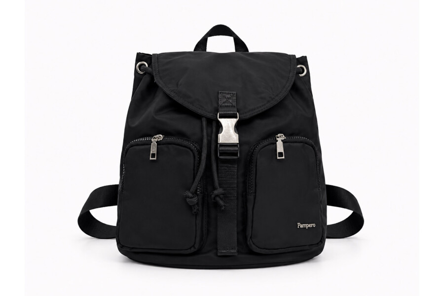 MOCHILA IBIZA 7066 Negro