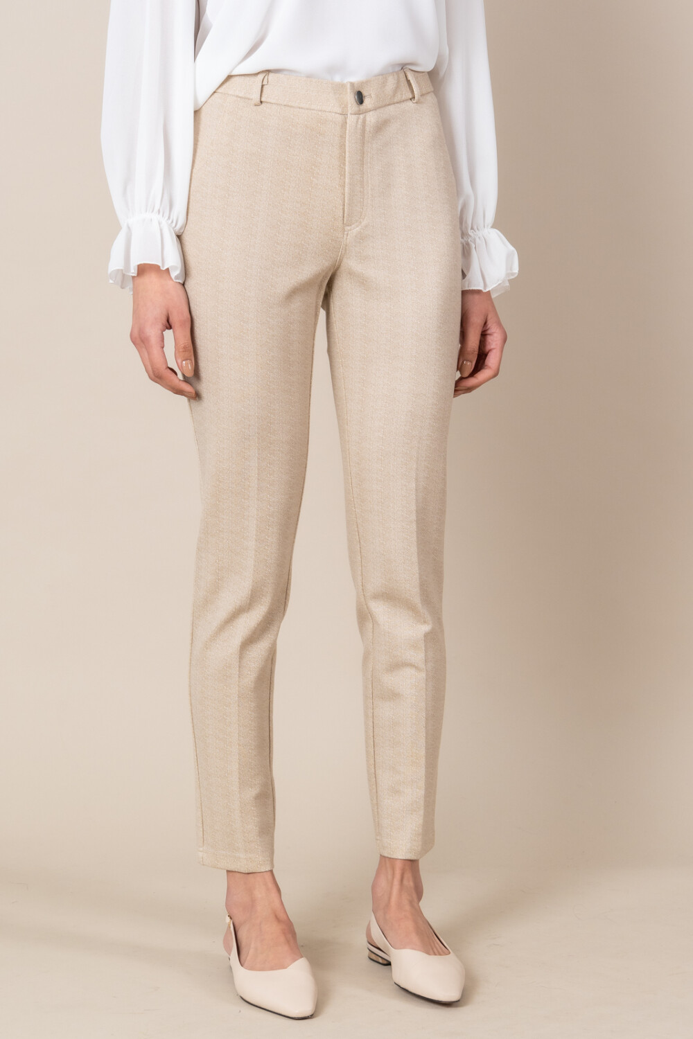 PANTALON RAYAS Beige