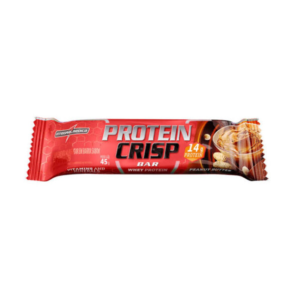 Protein Crisp Maní | Barra de Proteína Crocante | 45 g - Integralmédica Protein Crisp Maní | Barra de Proteína Crocante | 45 g - Integralmédica