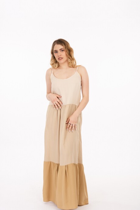 Vestido Juliet Beige