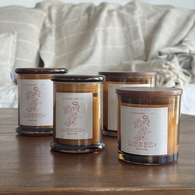 Vela aromática 170g Valle de Ambar
