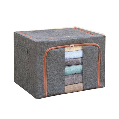 Organizador Plegable Ropa Con Estructura Metalica Apilable Talle L