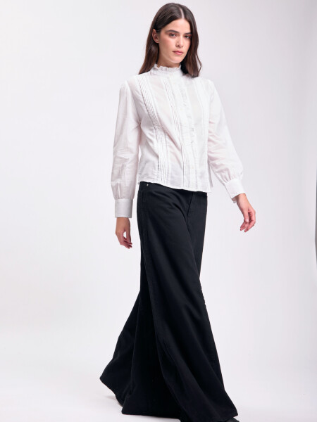 Pantalón jean extra ancho Negro