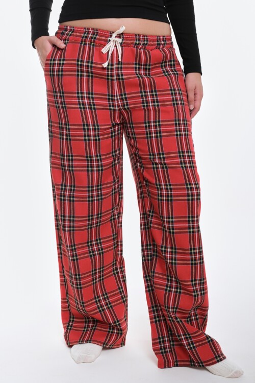 Pantalón Escoces Rojo