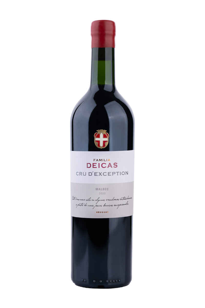 Vino Familia Deicas Cru D'Exception Malbec con Estuche 750 ml 