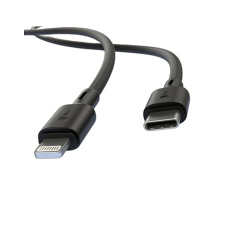 Cable Oraimo Tipo-C A Lightning 30w 1m Black Cable Oraimo Tipo-C A Lightning 30w 1m Black