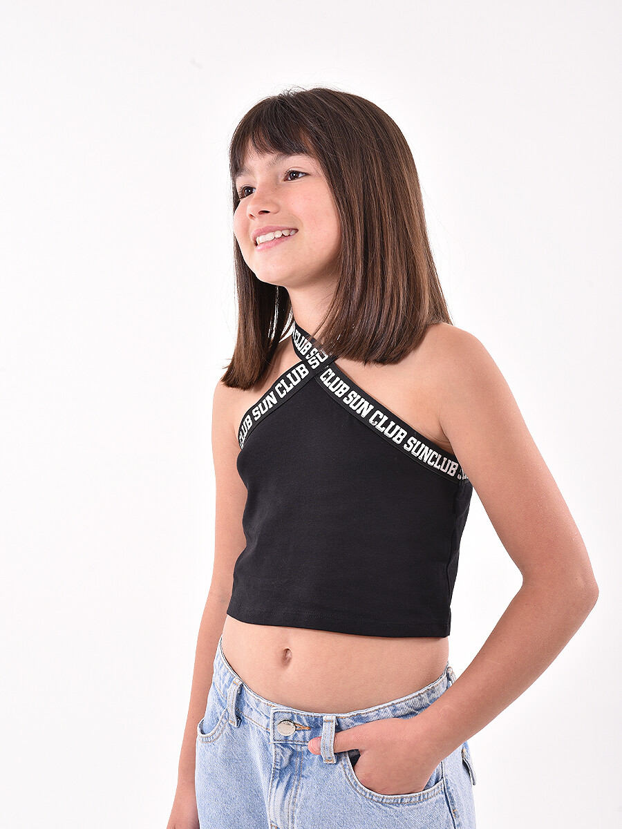 MUSCULOSA SUN CLUB - NEGRO 