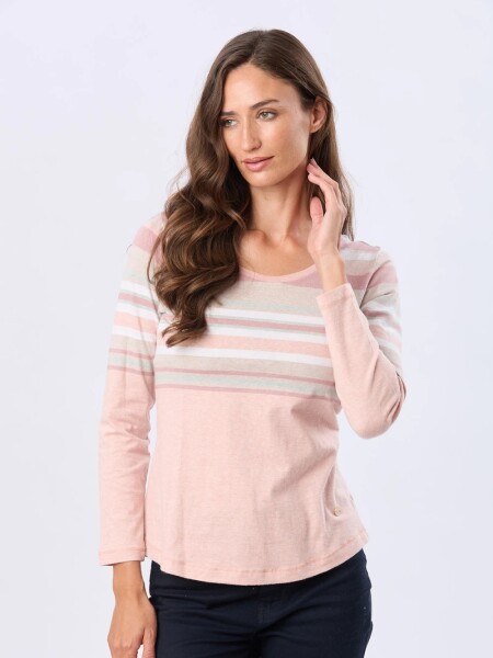 T-SHIRT LEGACY 6064 ROSA BEI