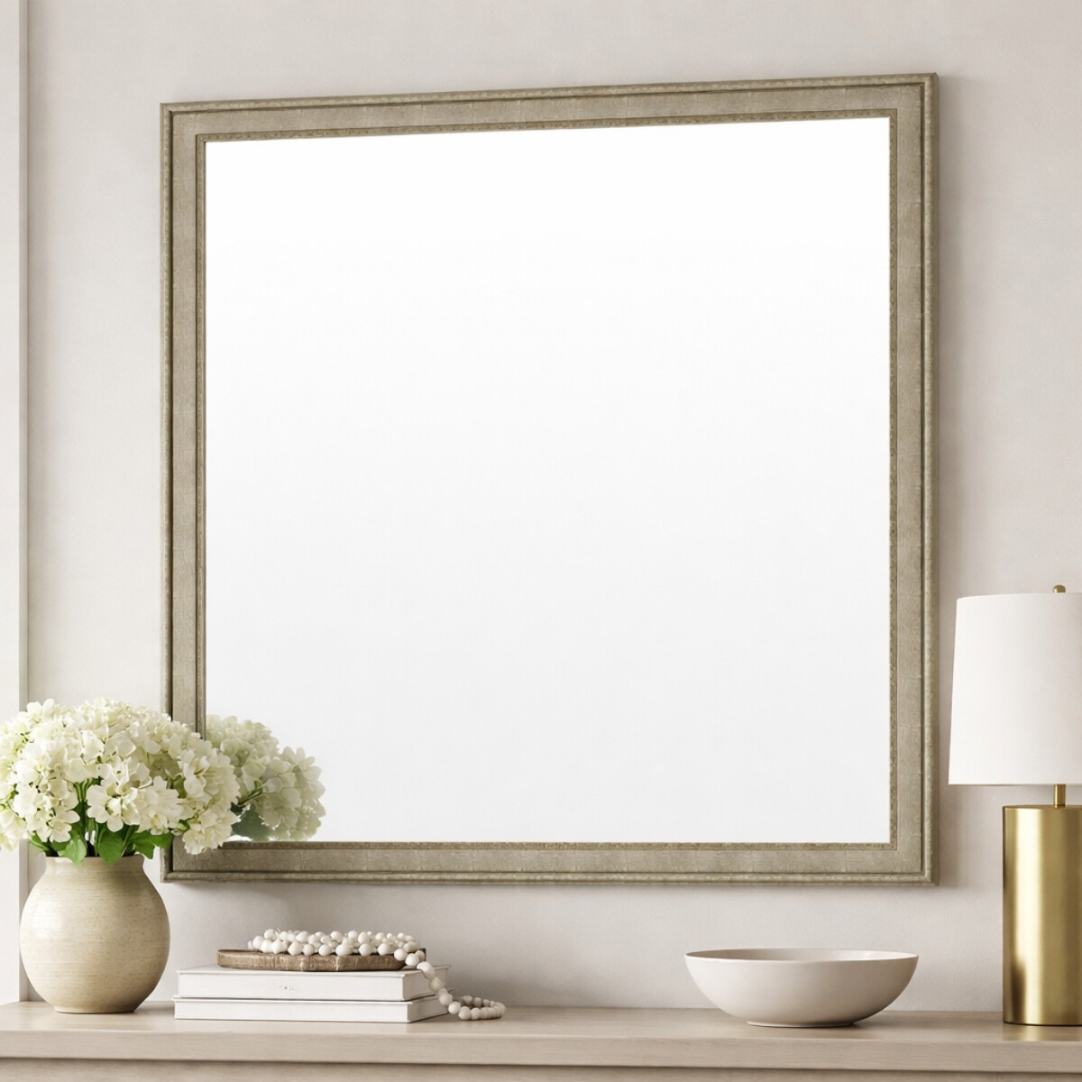 Espejo 50 x 60 cm - MADERA 