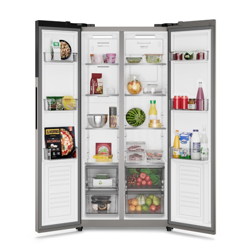 Heladera Electrolux EL-ERS44F6Y5AI inox. con dispensador Heladera Electrolux EL-ERS44F6Y5AI inox. con dispensador