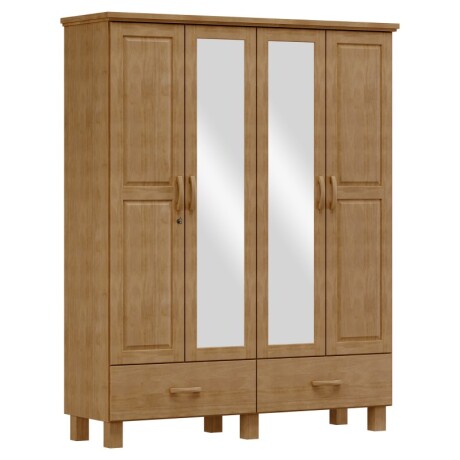Placard 4 Puertas 2 Cajones Bronce Freij U