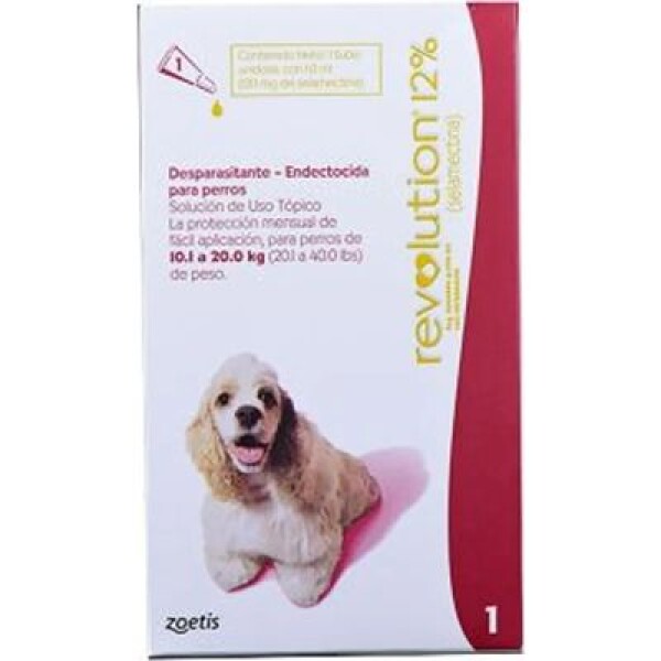 Revolution Pipeta Perros 10 a 20 kg Revolution Pipeta Perros 10 a 20 kg