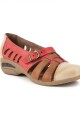 ZAPATO BURBUJA Rojo Combinado