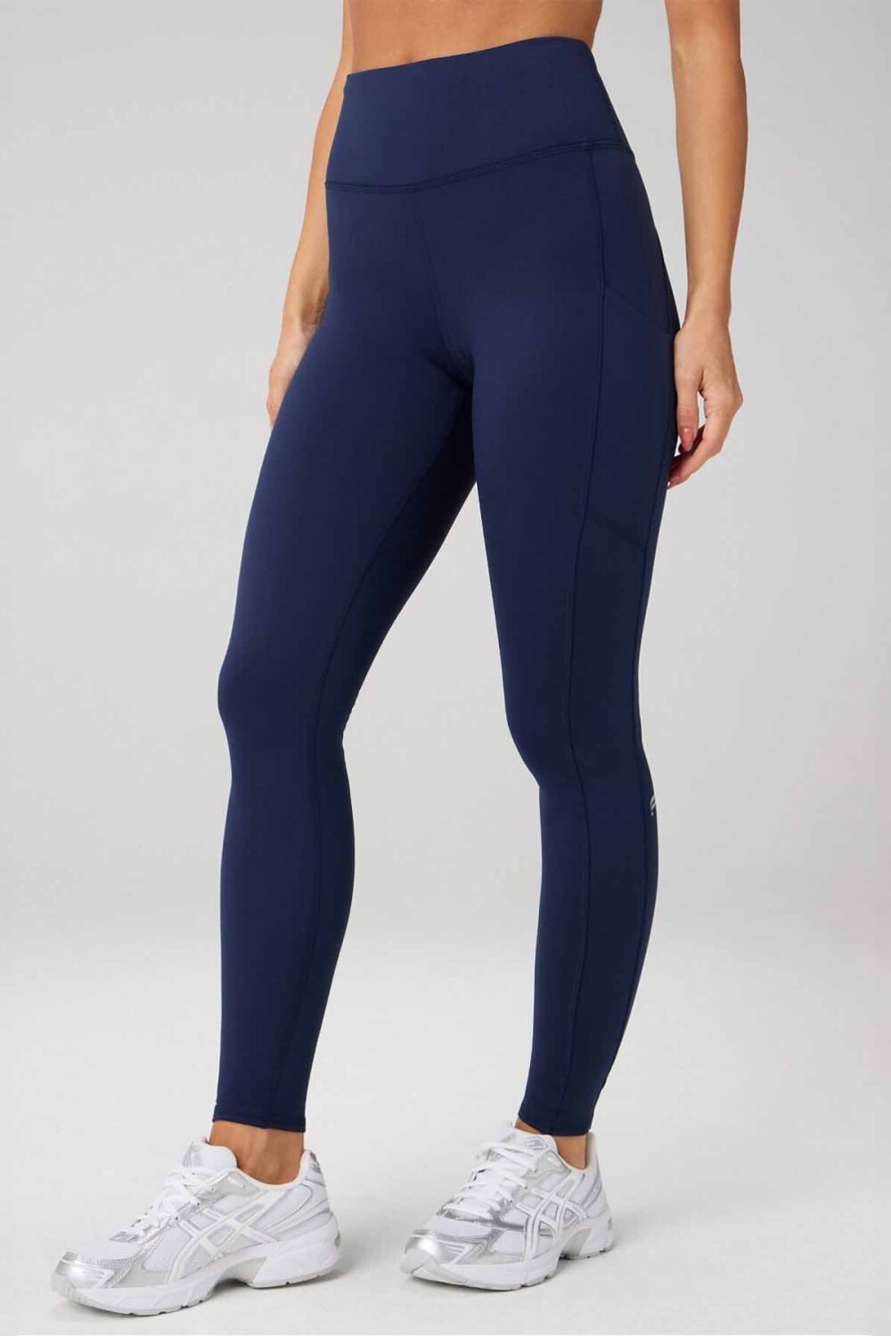 Leggings Cold Weather High-Waisted Pocket Mujer Deep Navy