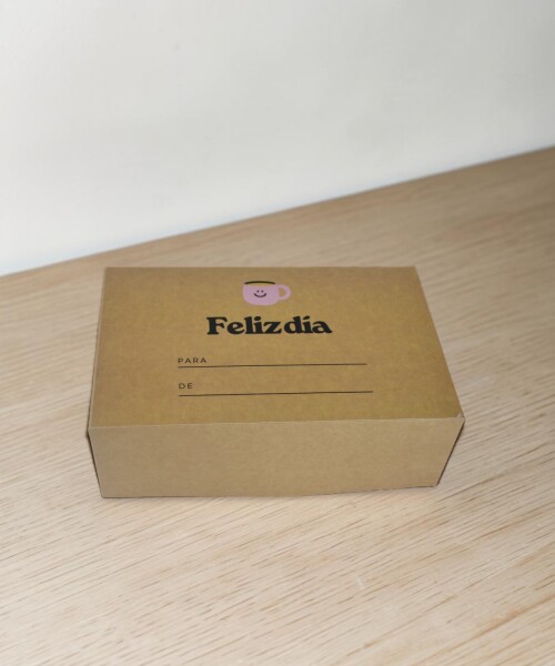 Caja de masas 1/4 kg impresa DISEÑO 3