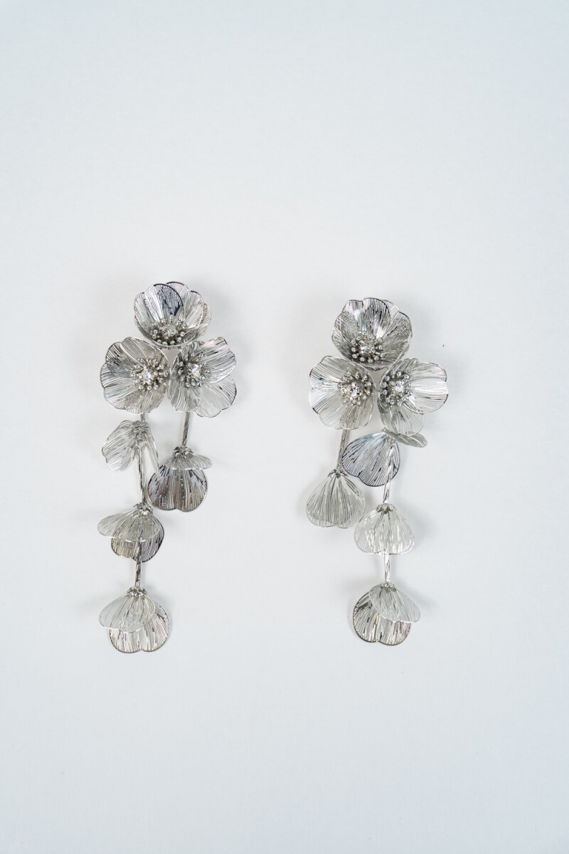 Caravana Florcita - Plateado 