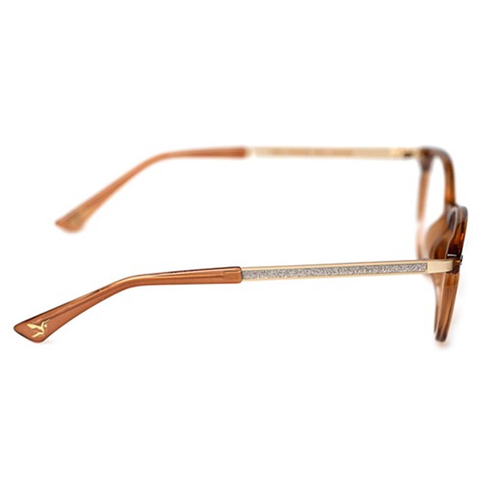 Lentes 2 En 1 Polarizada Marilia Mendonca Redondo Gradiente Marón/Viño
