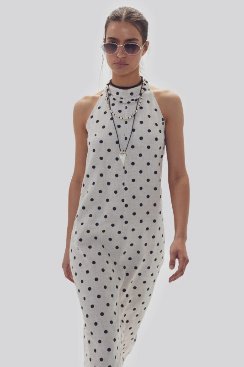 Olivia Linen Dress Natural