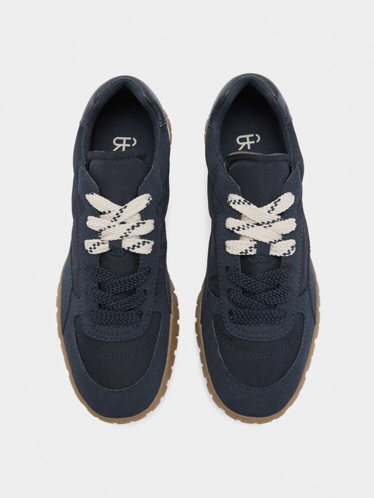 Zapatillas Monocromáticas azul-marino