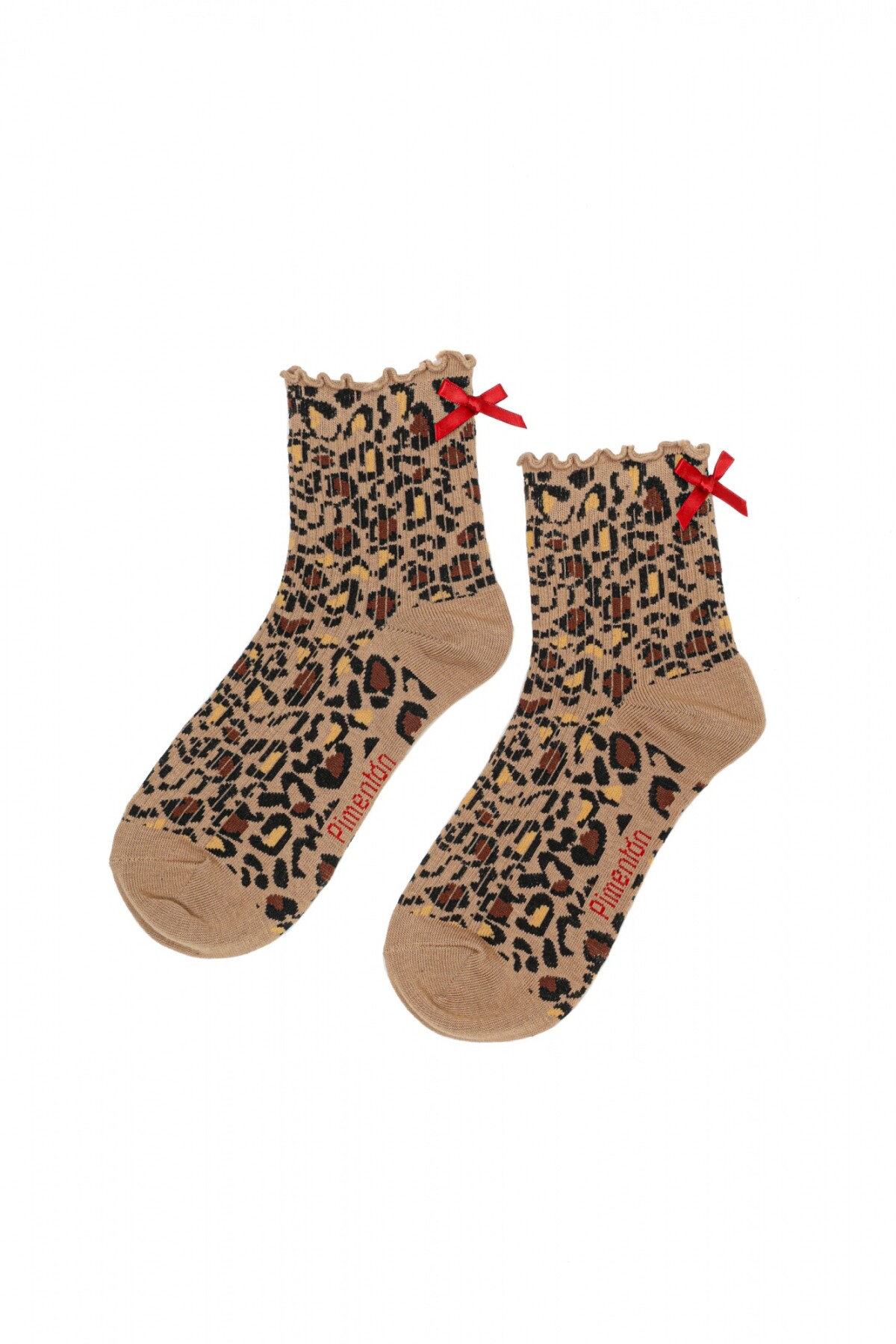 Media Estampada Leopardo