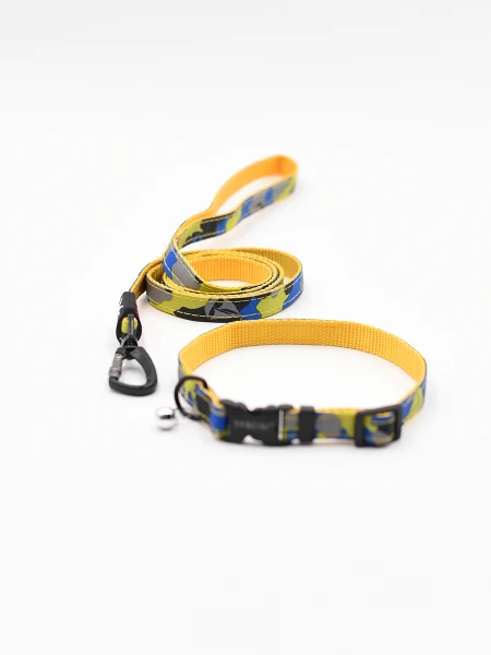 CORREA Y COLLAR SET AMARILLO