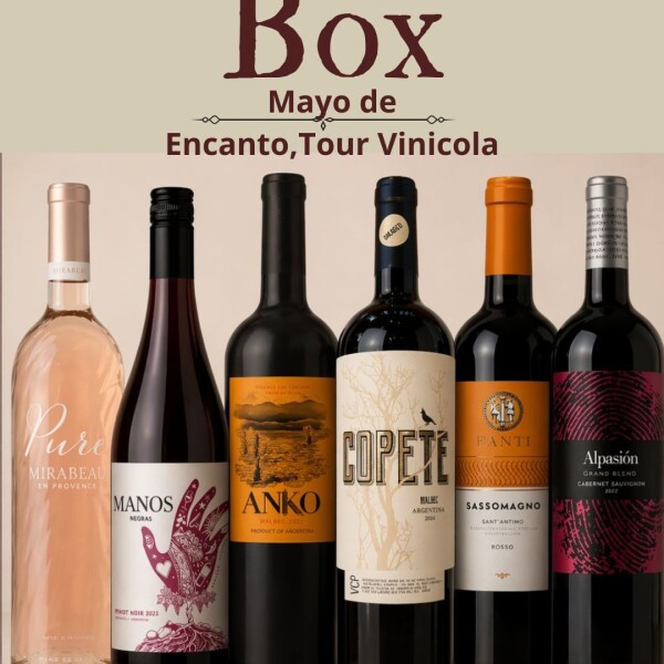Box Mayo con Encanto: Tour Vinícola Box Mayo con Encanto: Tour Vinícola